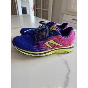 Newton Gravity 10 Athletic Running Sneakers Shoes Blue Pink Women’s Sz 8